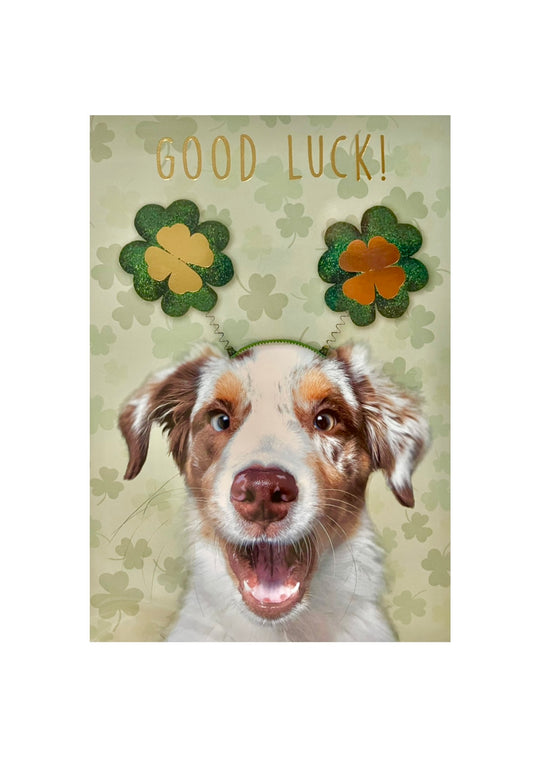 ‘Fur-est Of Luck’ Greeting Card