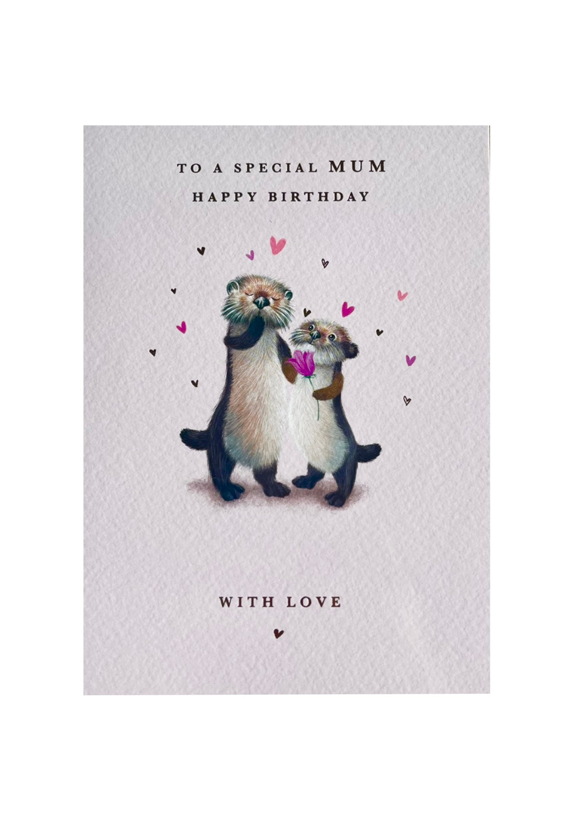 ‘Otterly-Special Mum’ Greeting Card