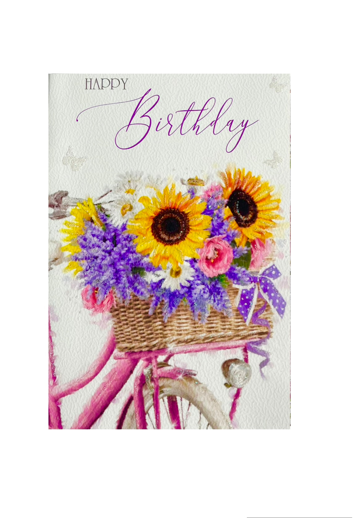 ‘A Flowery Birthday’ Greeting Card