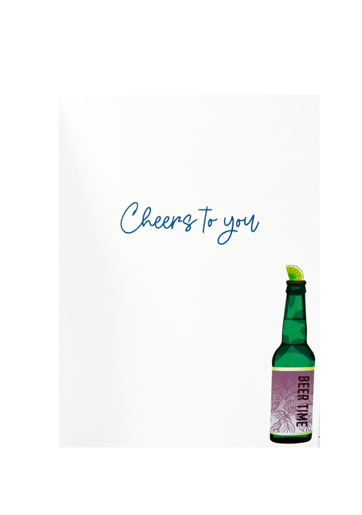 ‘Be-er Happy’ Greeting Card