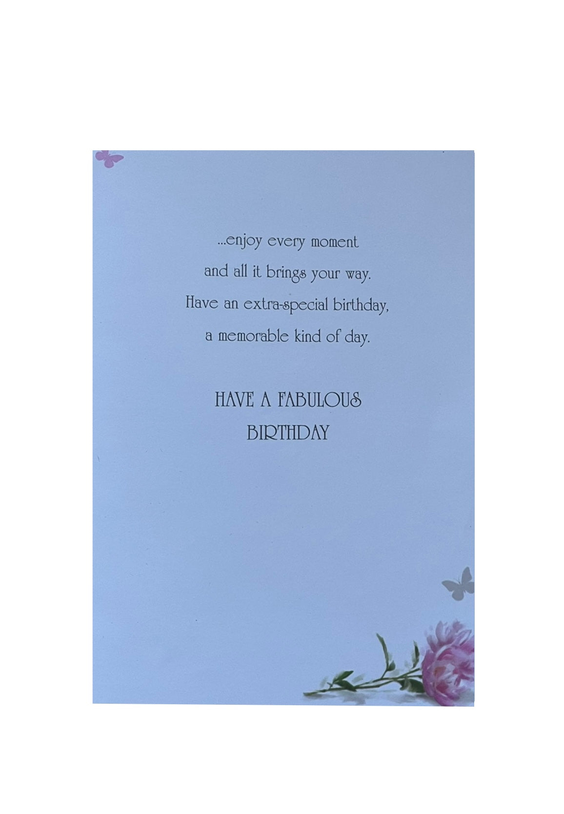 ‘A Flowery Birthday’ Greeting Card